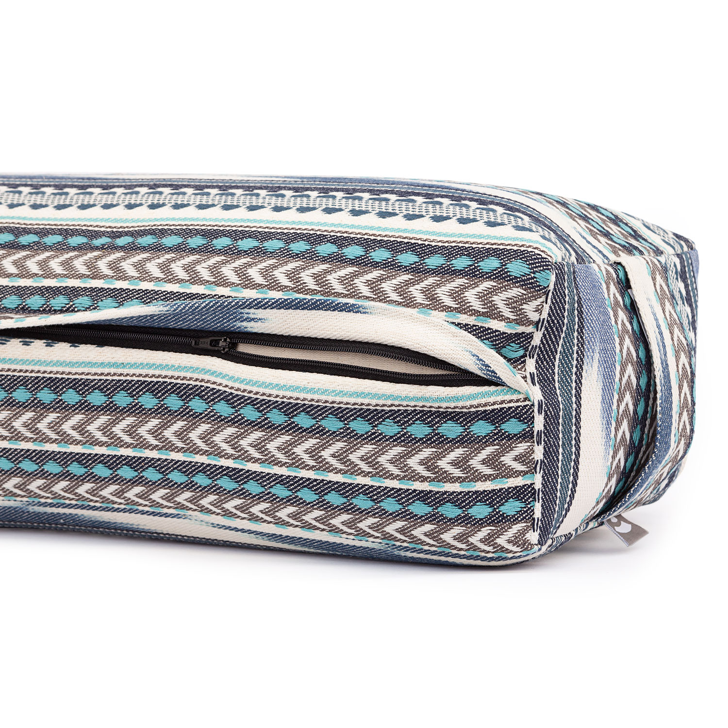Bodhi Yoga Bodhi Salamba Bolster jógához ETHNO cseppgyűjtemény 100% pamut 64 x 25 cm Farba: Marhuľová