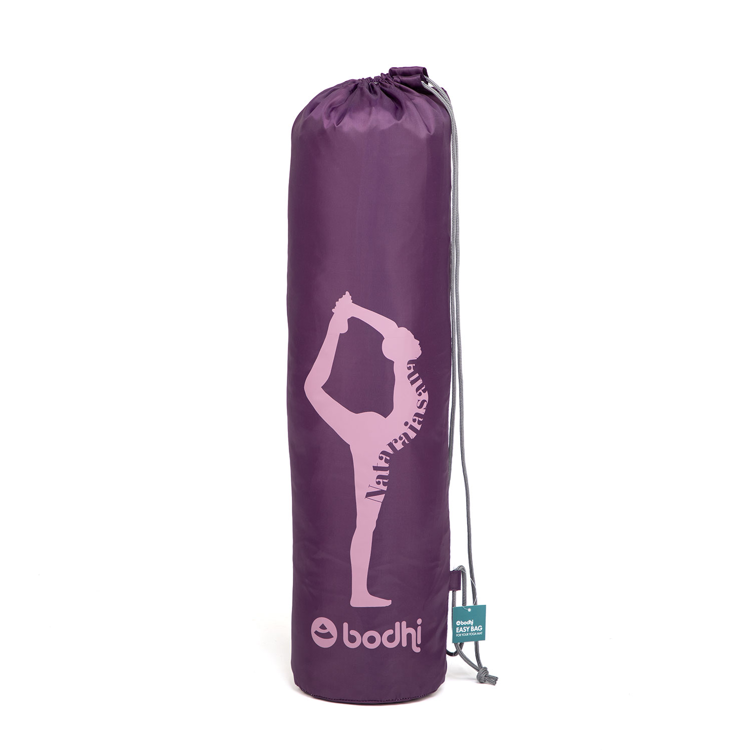 Bodhi Yoga Bodhi Easy Bag vízálló táska jógaszőnyegre70 x Ø 17 cm Szín: Padlizsán