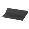 yras yoga meditation pilates yogamatte rishikesh premium 60 schwarz halb gerollt