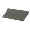 yrabr yoga meditation pilates yogamatte rishikesh premium 60 taupe halb gerollt