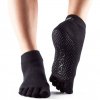 1116 1 toesox fulltoe ankle black grip protismykove ponozky cierna