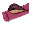 904aum yoga yogataschen asana bag aubergine meliert anwendung