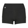 ns0100s shorty niyama essentials wmn gym shortie schwarz front