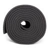 996ath yoga meditation pilates asana mat anthrazit rolle