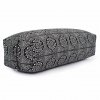 986ms yoga maharaja collection salamba bolster gemustert 64 x 25 x 17 cm bandhani schwarz