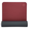 942ldr yoga meditation pilates lotus pro dunkelrot above halb gerollt