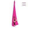 Aerial Yoga AIR súprava siete a karabín na Fly a Aerial jogu - 5 m (Farba Čierna)