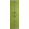 896oy yoga leela yogamatte yantra alignment 183 x 60 cm 4 mm pvc olive