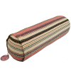 Yogi & Yogini Bolster valec na jogu vzorovaný 100% bavlna pohánka 60 x 16 cm (1)