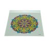 Slnečná nalepovacia Mandala na okno Flower - Sunseal (Priemer 24 cm)