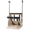 Elina Pilates Combo Chair stolička s drevenou základňou (Farba Čierna)
