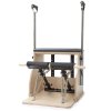 Elina Pilates Combo Chair stolička s drevenou základňou (Farba Čierna)