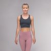 bodhi niyama essentials kaia sports bra sportova podprsenka siva 2