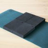 920s yoga meditation pilates schulterstandplatte schwarz 4er matte