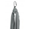 Aerial Yoga JUST Perfect Set súprava siete a karabíny na Fly fit a Aerial vhodná aj pre deti - 7 m (Farba Čierna)