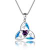 Flower With Purple Heart 60454