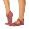 Toesox Fulltoe Bellarina protišmykové ponožky - Sezónne novinky (Farba Coconut Tie Dye, Veľkosť M 39-42,5)