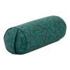 984lg 985lg yoga bolster bodhi leaves deep green