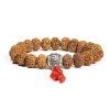 Flexity Rudraksha náramok na ruku (Typ Tiger eye, Lava stone)