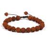 Flexity Rudraksha náramok na ruku (Typ Tiger eye, Lava stone)