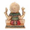 gan20b meditation zubehoer ganesh statue mehrfarbig hinten