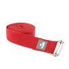 Bodhi Joga Popruh ASANA BELT PRO s kovovou sponou 3 m (Farba Tmavomodrá)
