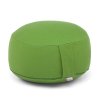 Bodhi Meditačný vankúš RONDO ECO 32 x 20 cm náplň špalda (Farba Baklažánová)