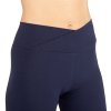 ea0dax yoga kleidung yamadhi basic yoga leggings crossed Waist bio blue close up