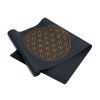 896afl yoga design yogamatte blume des lebens anthrazit design