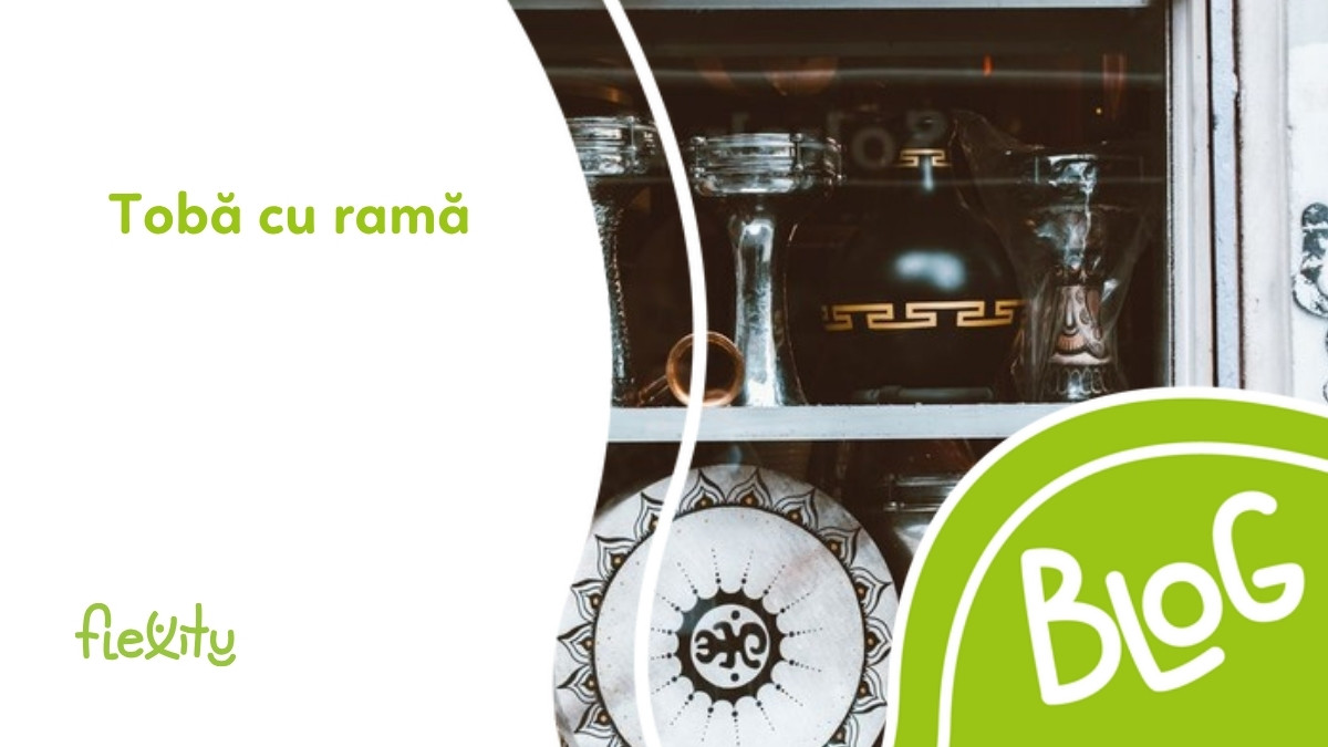 Toba cu ramă (șamanică) pentru meditație și terapie prin sunet