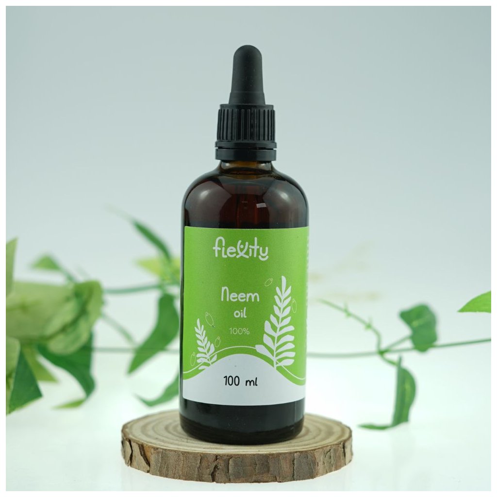 Flexity Neem oil za studena lisovaný Nimbový olej 100 ml (Objem 100 ml)
