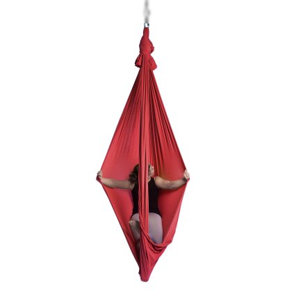 Aerial Yoga Natura Yoga Hammock set sieť na Fly jogu a Aerial jogu - 6 m (Farba Béžová)