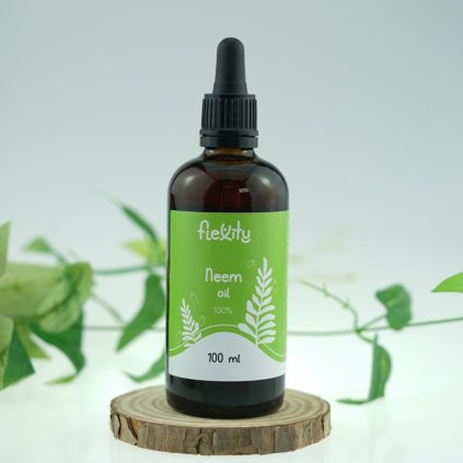Flexity Neem oil za studena lisovaný Nimbový olej 100 ml (Objem 100 ml)