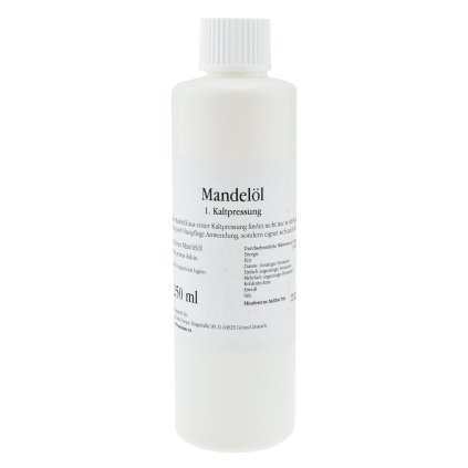 Sat Nam čistý mandľový olej lisovaný za studena, potravinárska kvalita (Objem 250 ml)