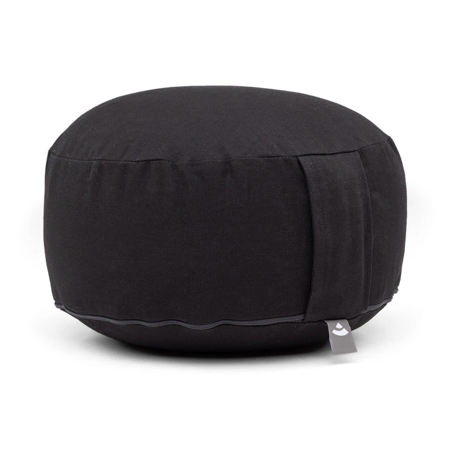 Bodhi Yoga Bodhi Pernă de meditație RONDO BASIC 30 x 20 cm umplere spelt Culoare: Negru