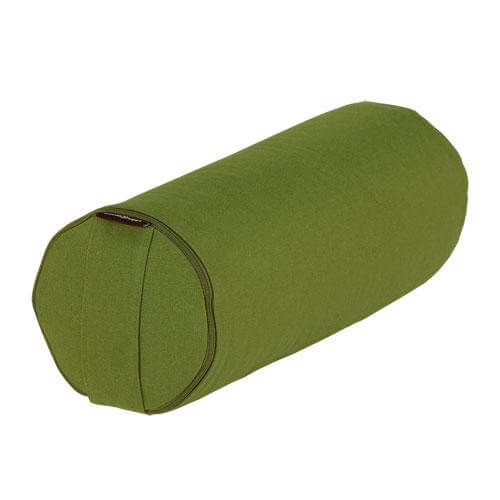 Bodhi Yoga Bolster Basic verde 65 x 23 cm Umplere: Speltă