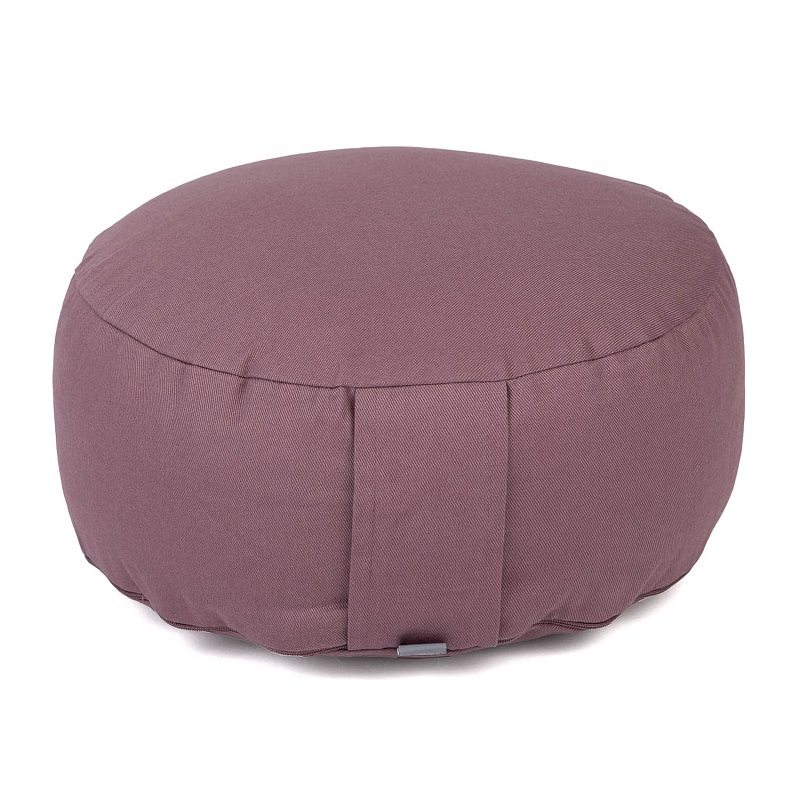 Bodhi Yoga Bodhi Pernă de meditație RONDO ECO 32 x 20 cm, umplutură cu speltă Culoare: Mov