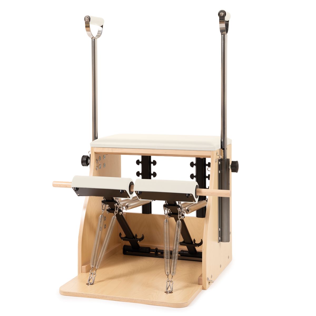 Scaun Elina Pilates Combo cu bază din lemn Culoare: Elite Ivory