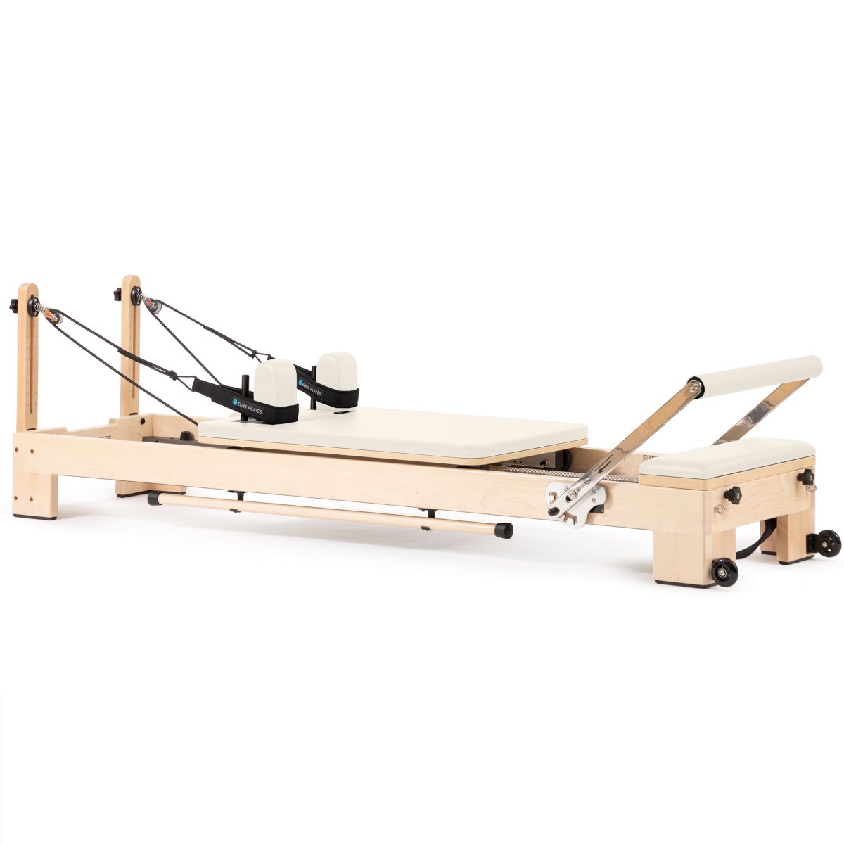 Elina Pilates Reformer din lemn Lignum 242 cm Culoare: Bej