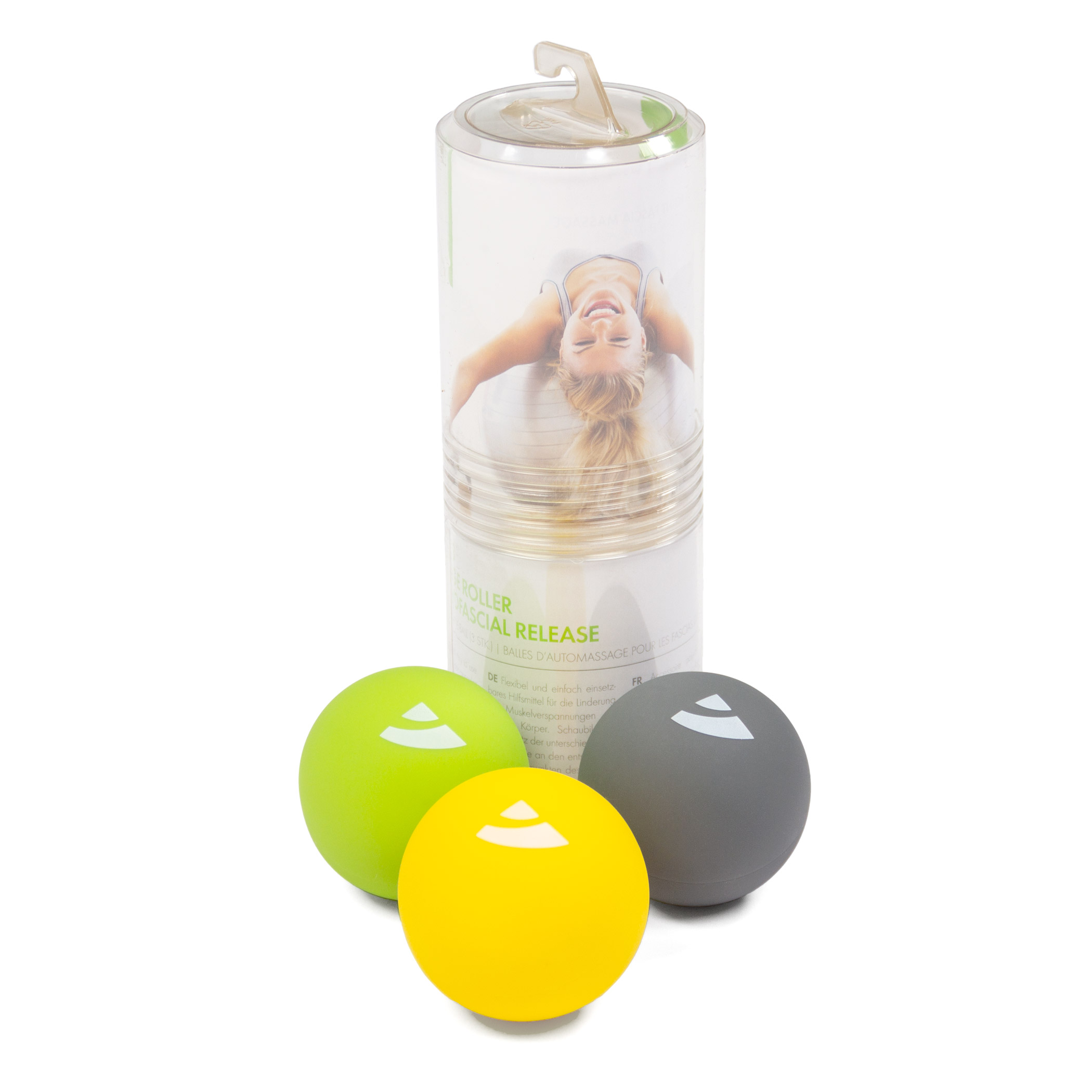 Bodhi Yoga Set de masaj fascial Bodhi - 3 niveluri diferite de duritate pentru o ușurare eficientă