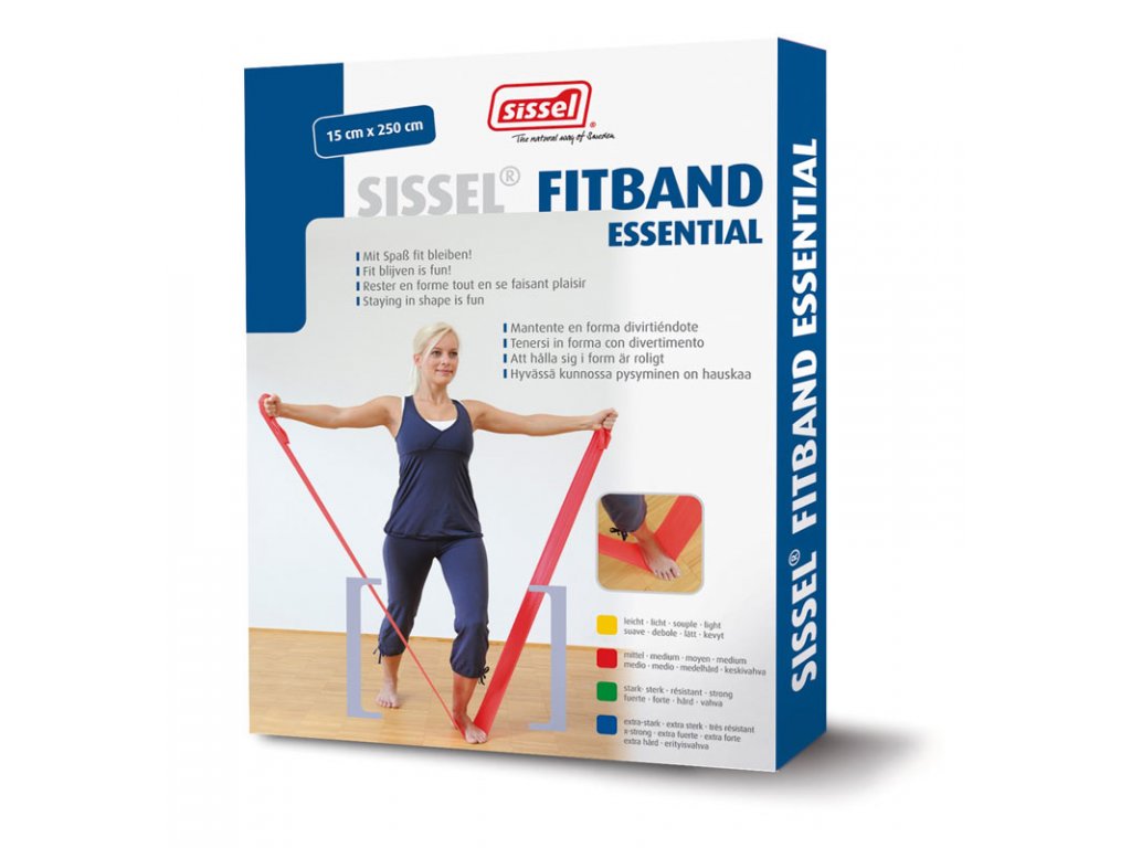 Sissel Fitband Essential 250 cm Tip: Medie