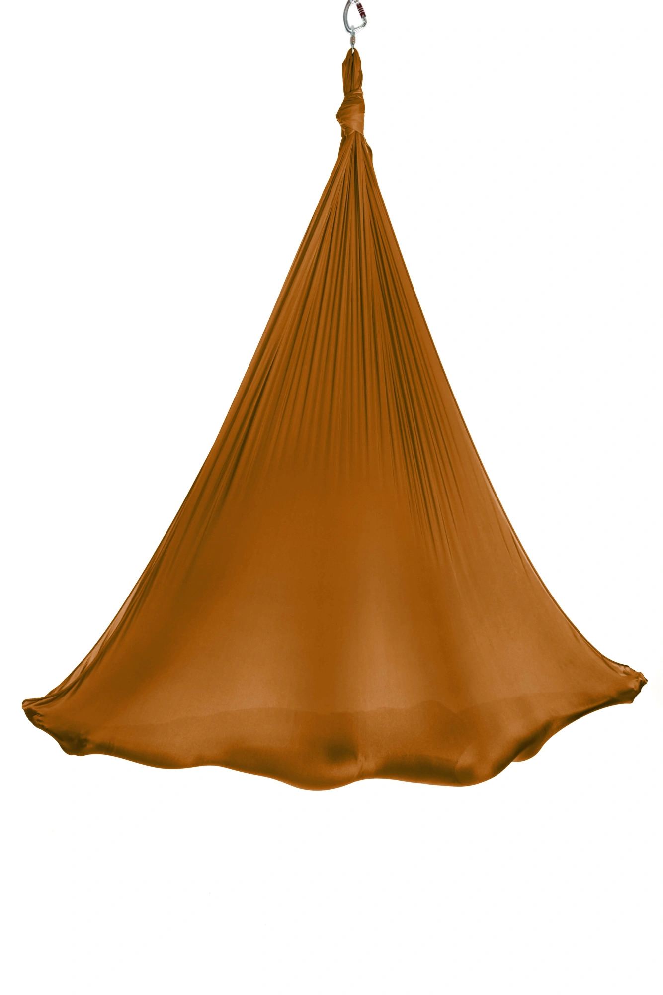 Aerialsilks Plasă de hamac AIR pentru yoga aeriană, Fly Yoga și yoga aeriană, lungime 4 m Culoare: Copper