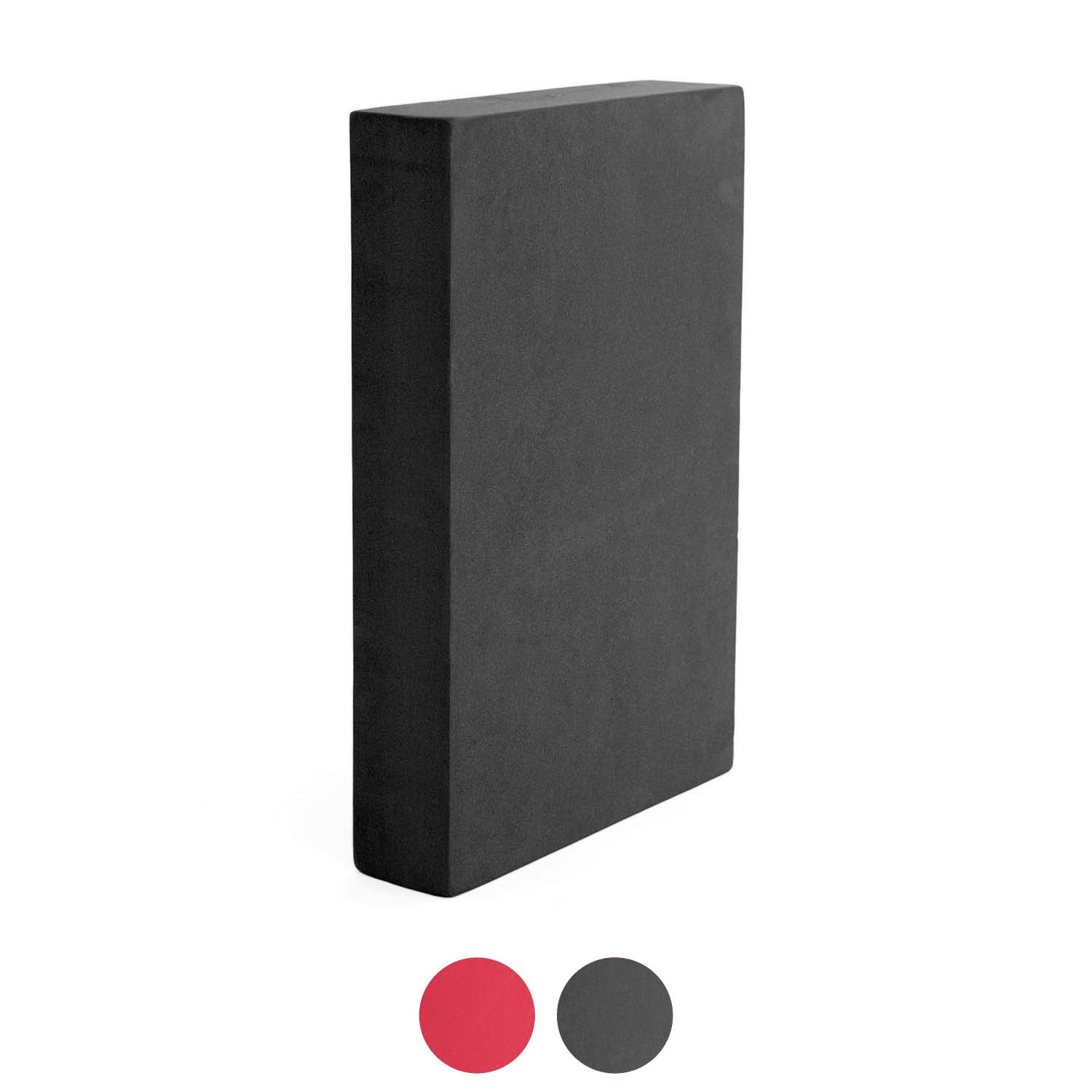 Bodhi Yoga Bloc de yoga mare din spumă Bodhi pentru sprijinul umerilor și al șezutului, 30,5 x 20,5 x 5 cm Culoare: Negru