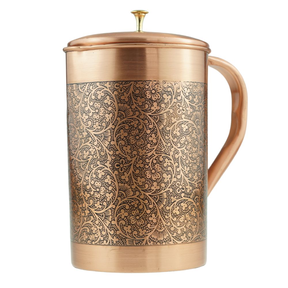 Cană de apă Flexity din cupru – 1,4 l Tip: Ornaments