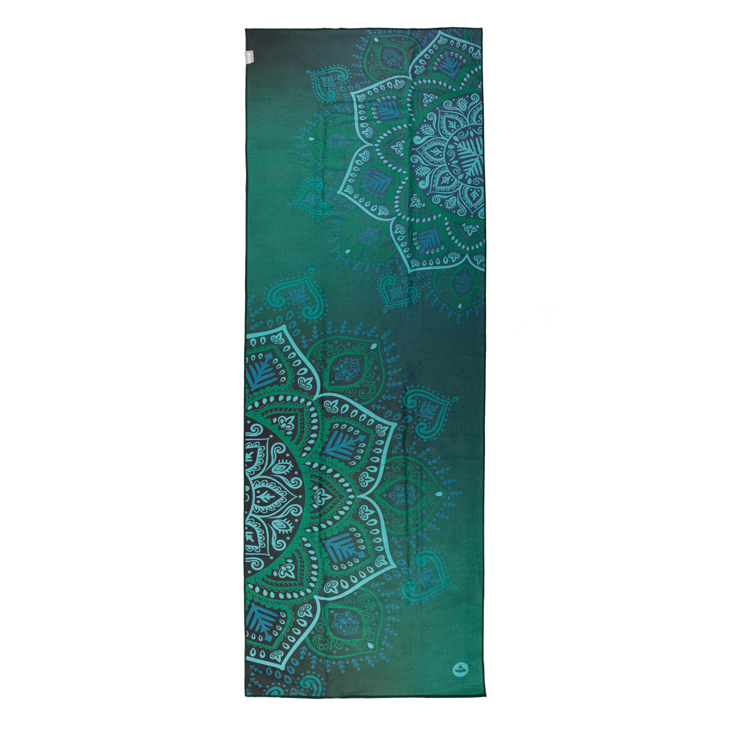 Bodhi Yoga Prosop de yoga Bodhi GRIP 183 x 61 cm Culoare: Mandalas Jungle Green