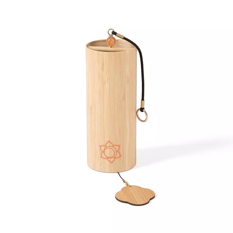 Bodhi Yoga Clopoțel de bambus pentru meditație Bodhi, 7 chakre Tip: Swadhisthana (Apă)