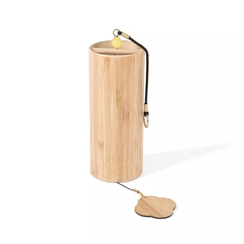 Bodhi Yoga Clopoțel de bambus pentru meditație Bodhi, 7 chakre Tip: Manipura (Foc)