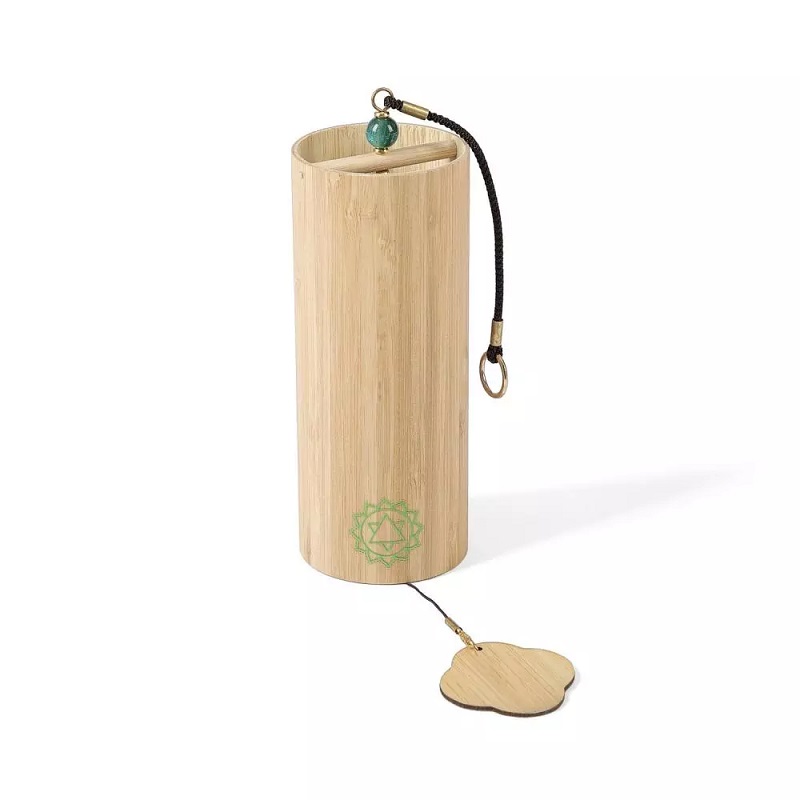 Bodhi Yoga Clopoțel de bambus pentru meditație Bodhi, 7 chakre Tip: Anahata (Aer)