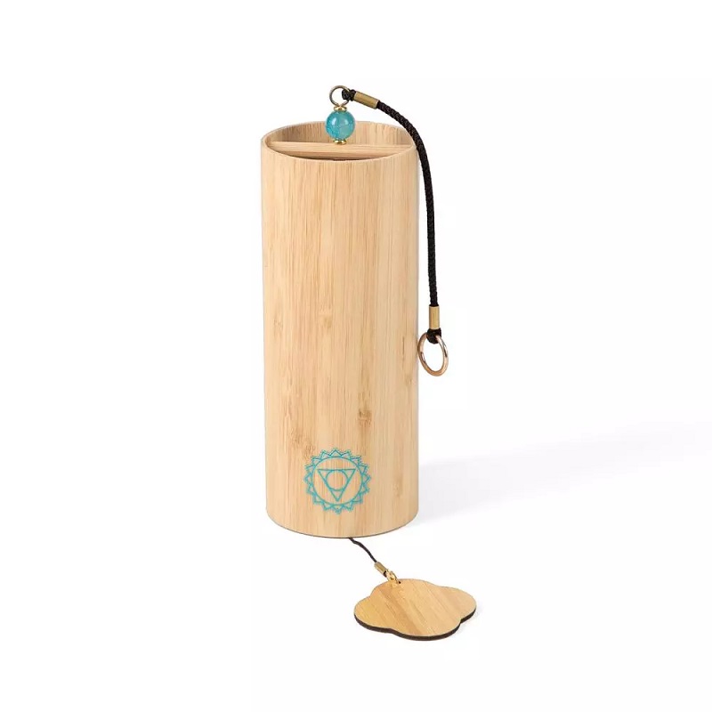 Bodhi Yoga Clopoțel de bambus pentru meditație Bodhi, 7 chakre Tip: Vishuddha (Eter)