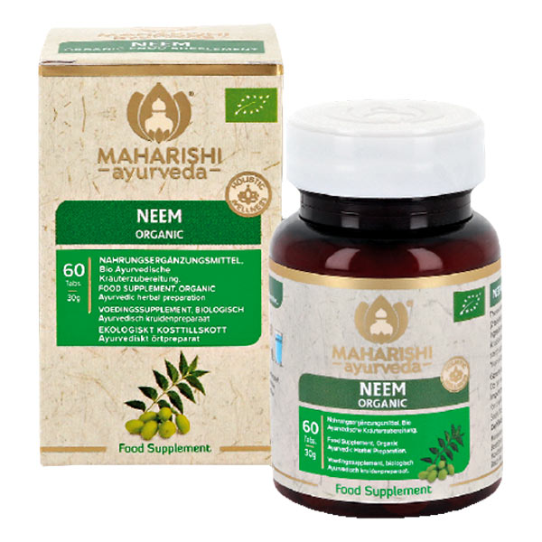 Maharishi Ayurveda Neem Tablete Organice – 60 buc.